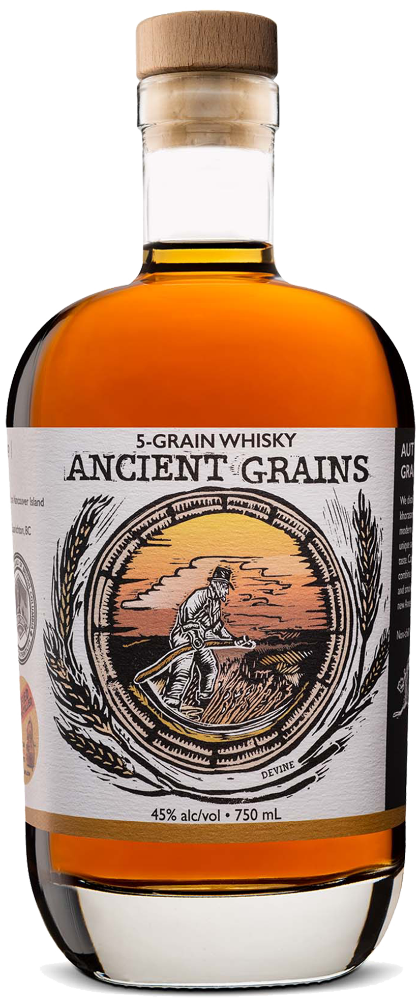 Ancient Grains 5 Grain Whisky 750ml DEVINE Distillery ancient-grains-5-grain-whisky-750ml-devine-distillery