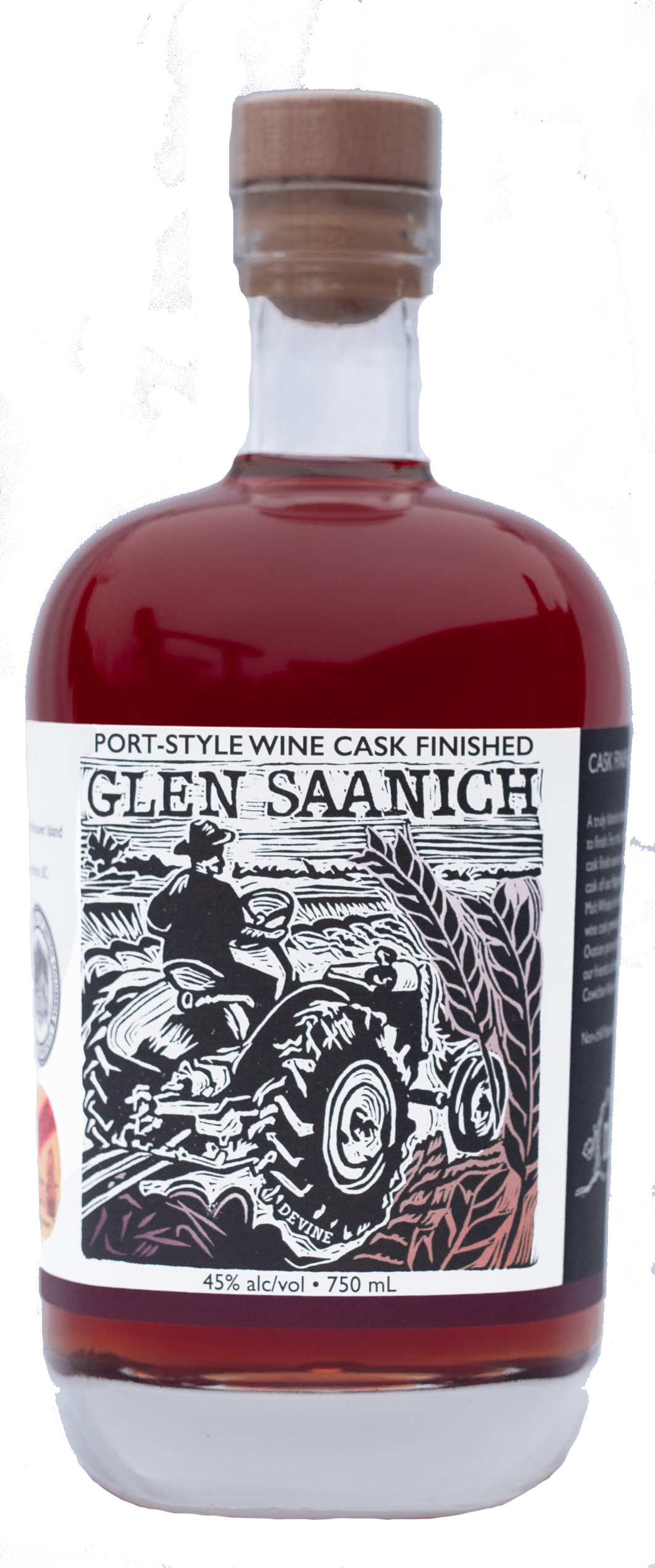 Port-Style Wine Finished Glen Saanich Single Malt Whisky