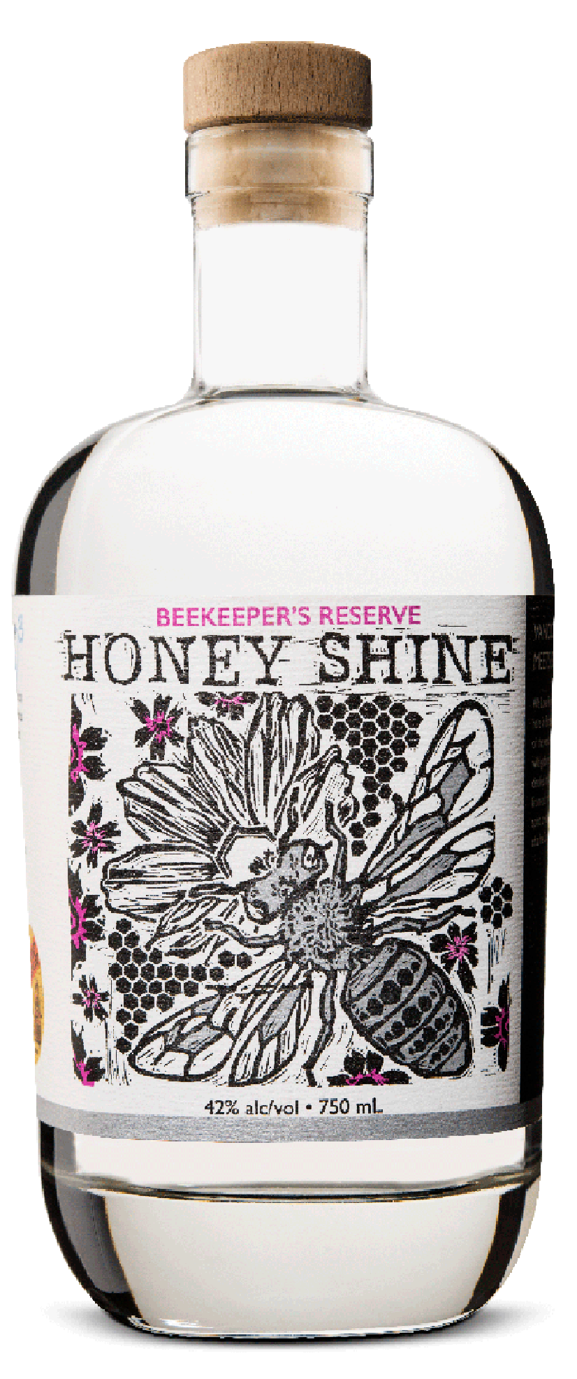 Honey Shine Silver ~ Honey 'Rum' 750ml