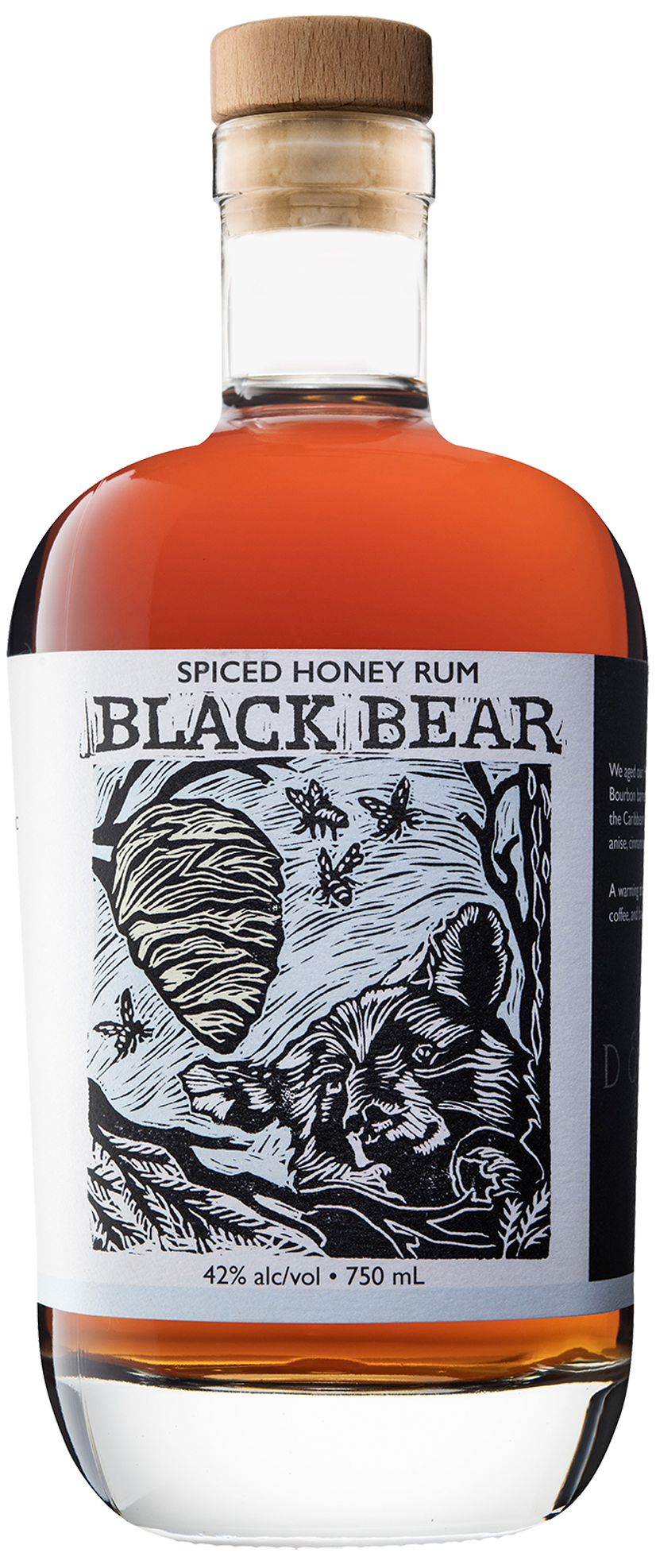 Black Bear ~ Spiced Honey 'Rum' 750ml